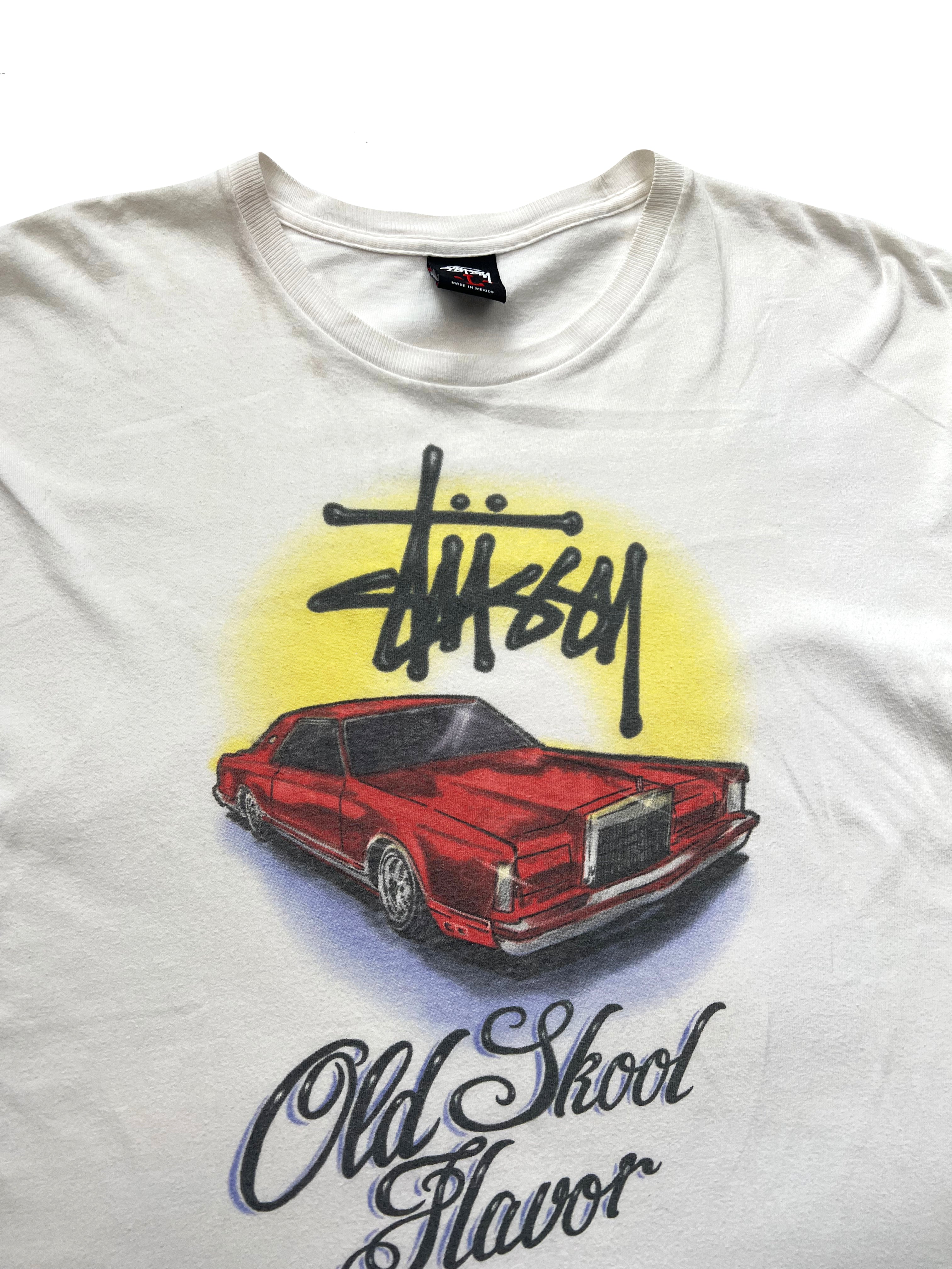 Stussy 'Old Skool Flavour' T-shirt 00's