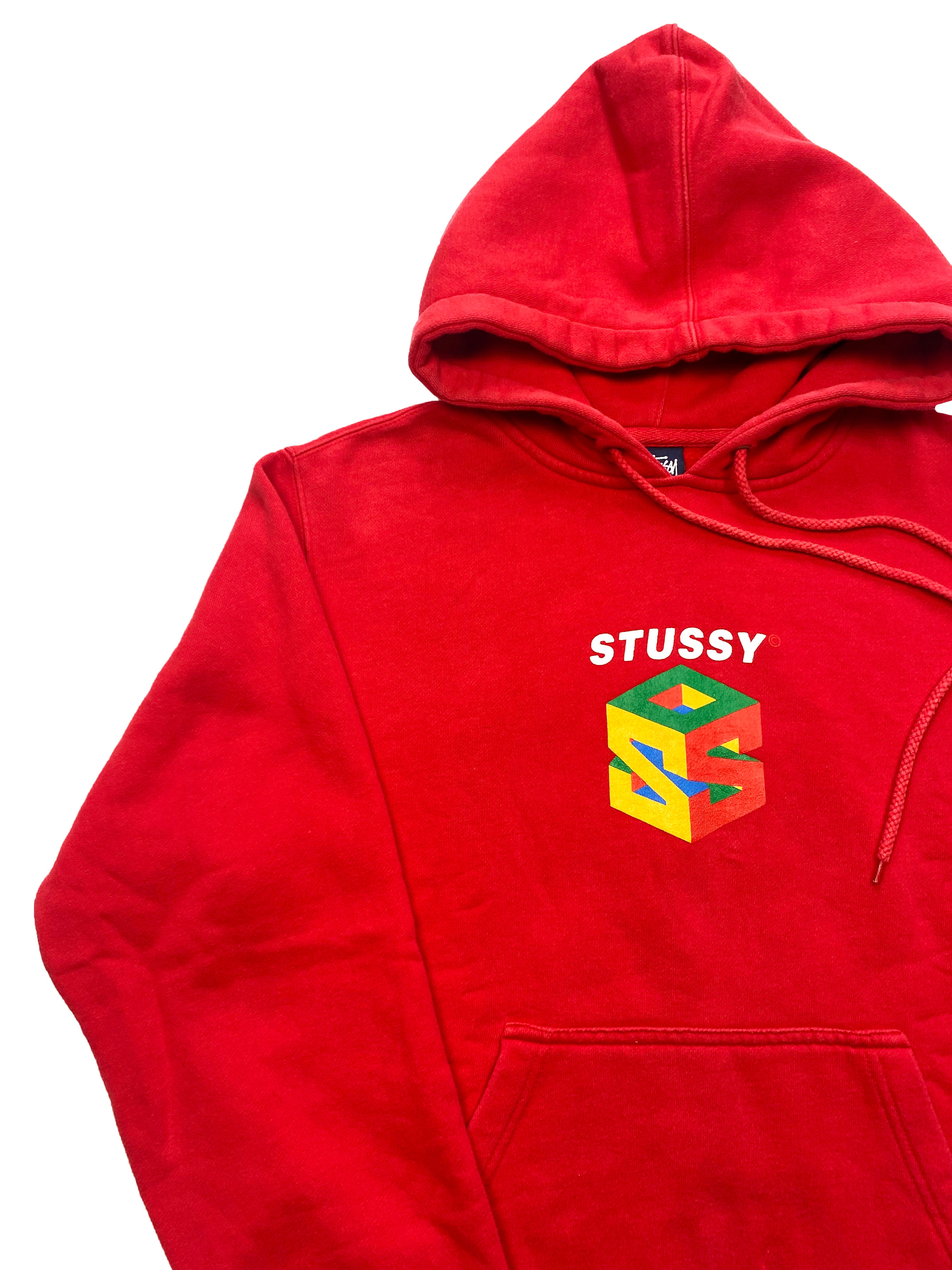 Stussy Nintendo 64 Red Hoodie 90's