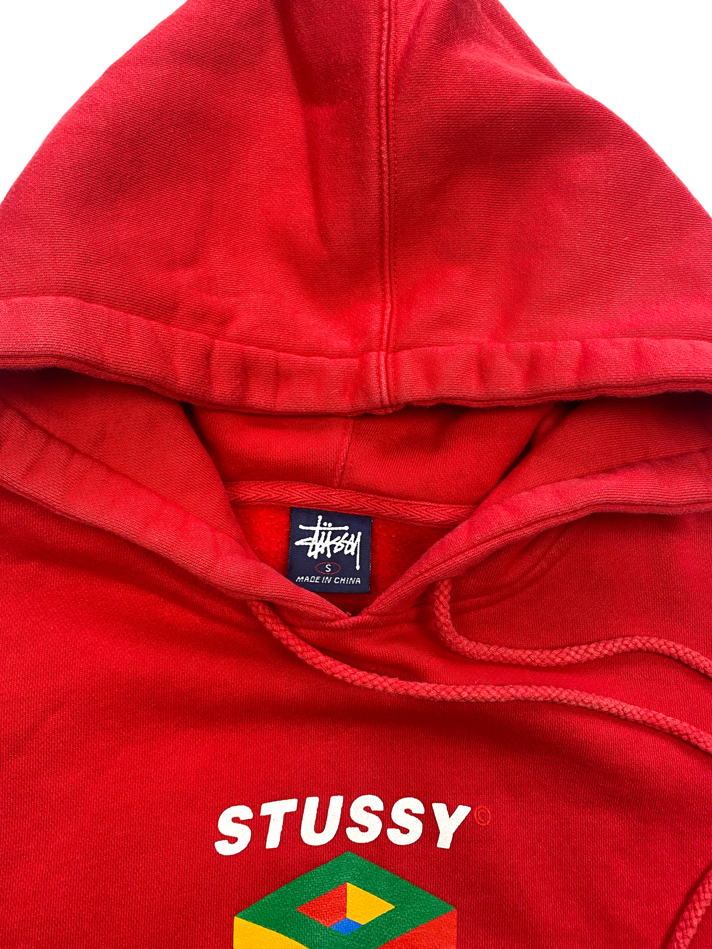 Stussy Nintendo 64 Red Hoodie 90's