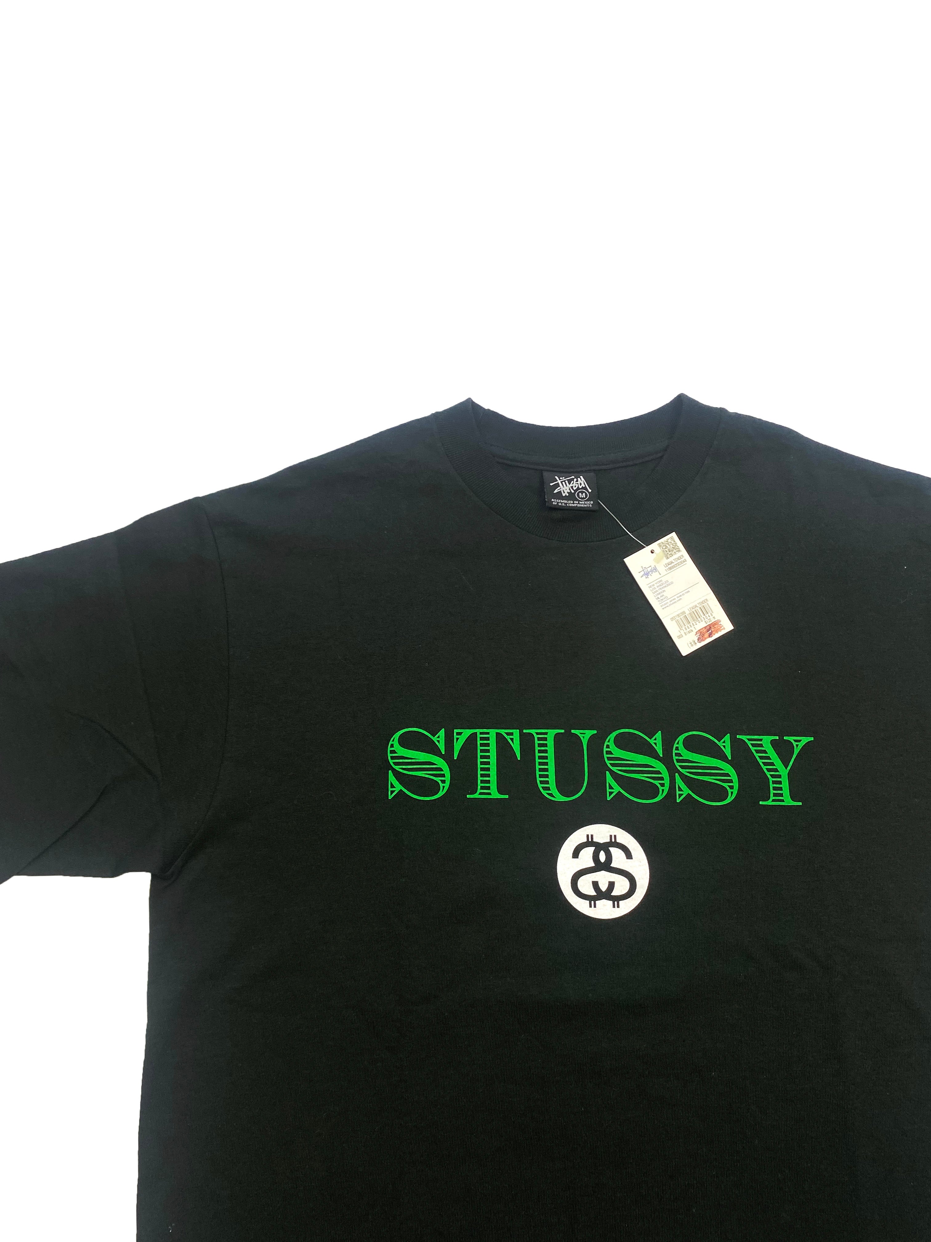Stussy 'Legal Tender' T-shirt 00's BNWT