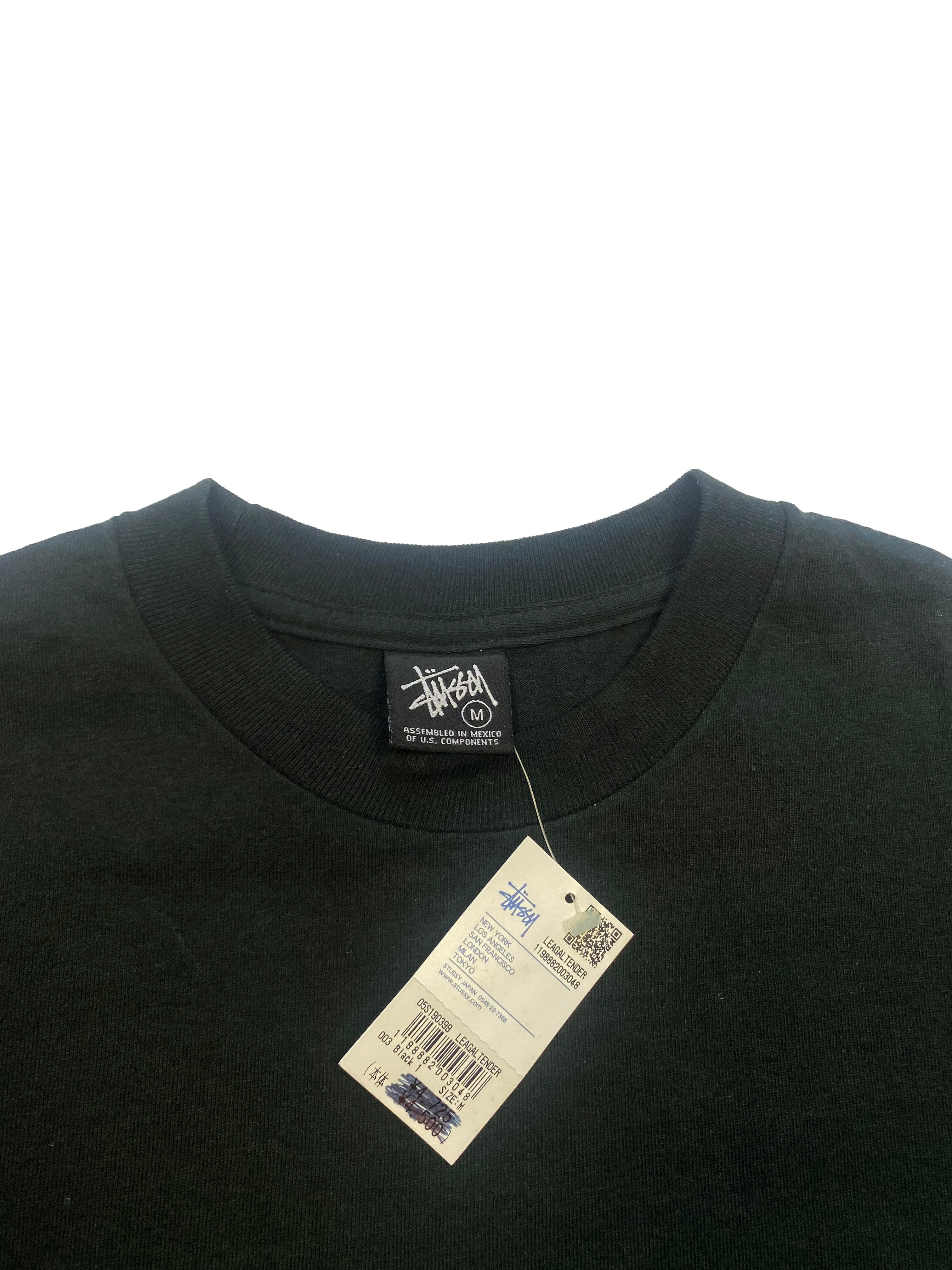Stussy 'Legal Tender' T-shirt 00's BNWT