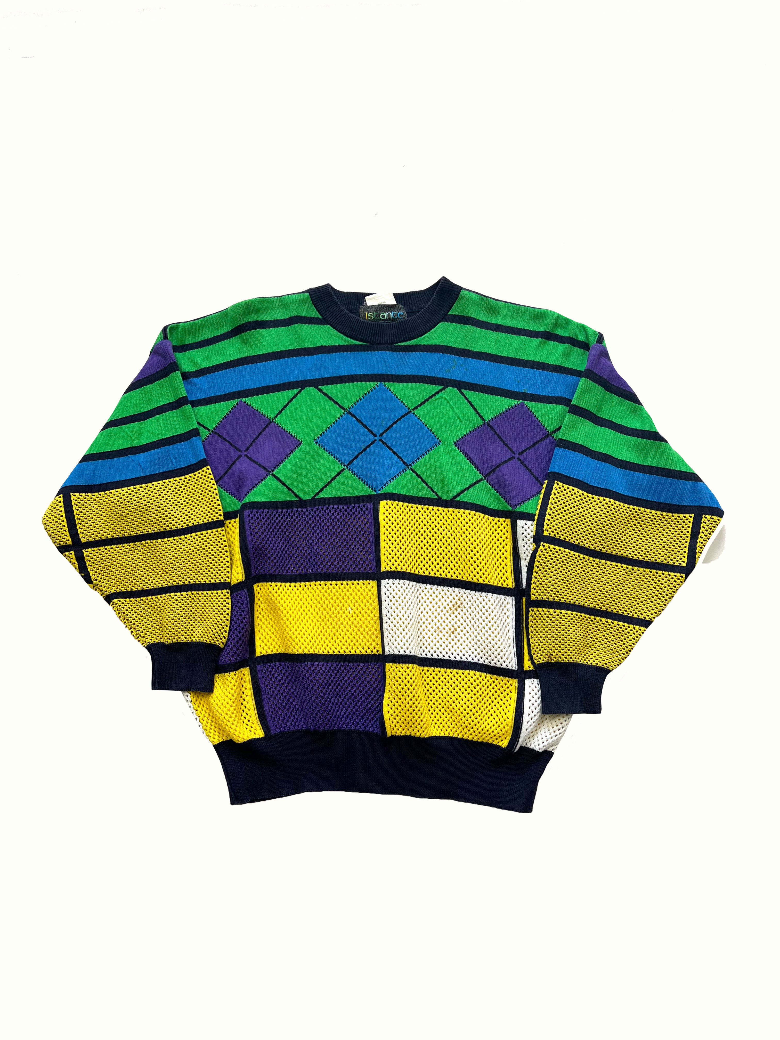 Instante Versace Wool Multi Knit 1992